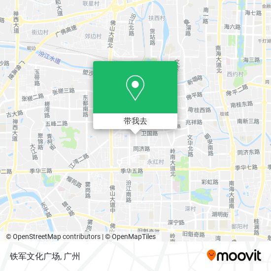 铁军文化广场地图