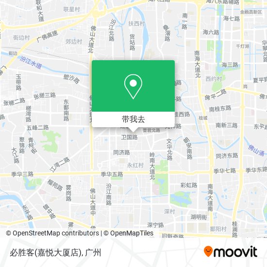 必胜客(嘉悦大厦店)地图
