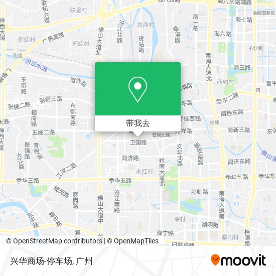 兴华商场-停车场地图