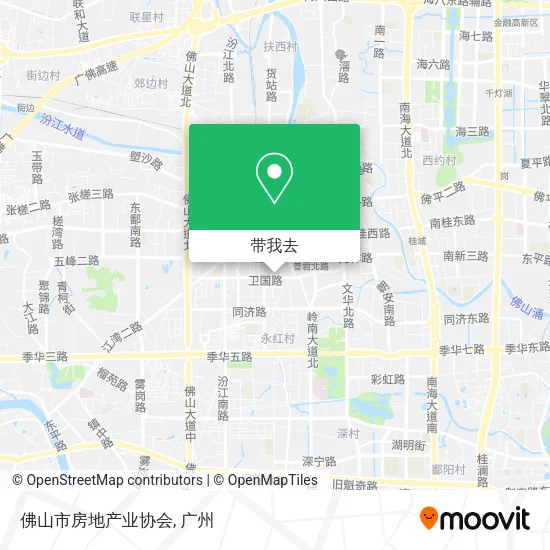 佛山市房地产业协会地图