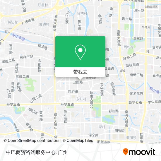 中巴商贸咨询服务中心地图