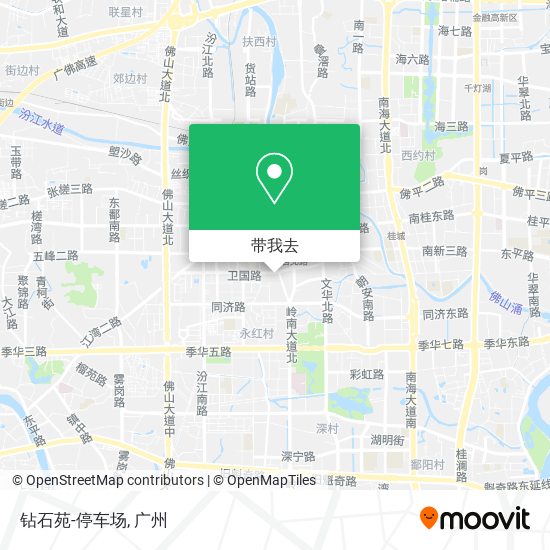 钻石苑-停车场地图