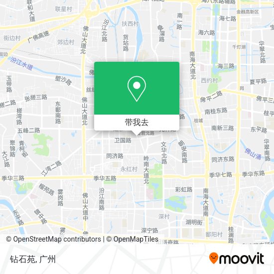 钻石苑地图