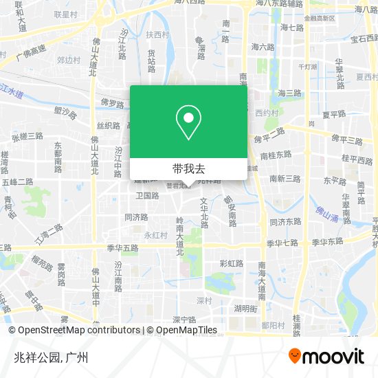 兆祥公园地图
