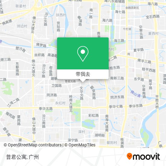 普君公寓地图