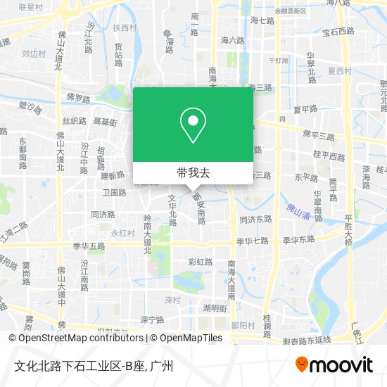 文化北路下石工业区-B座地图