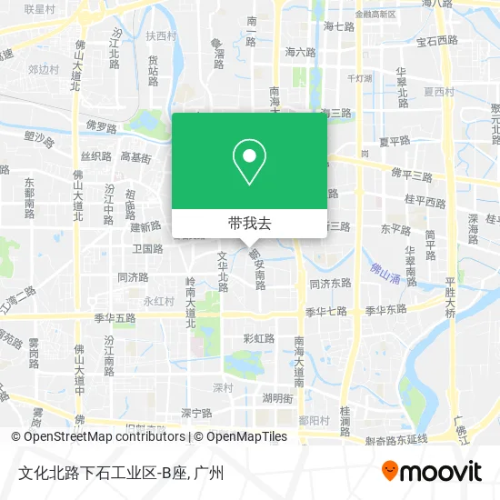 文化北路下石工业区-B座地图