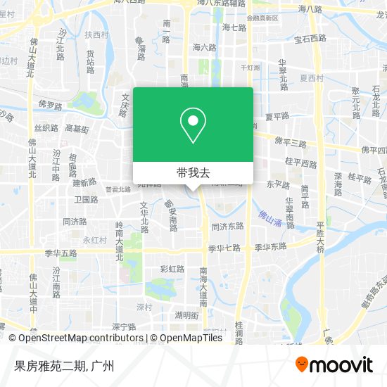 果房雅苑二期地图