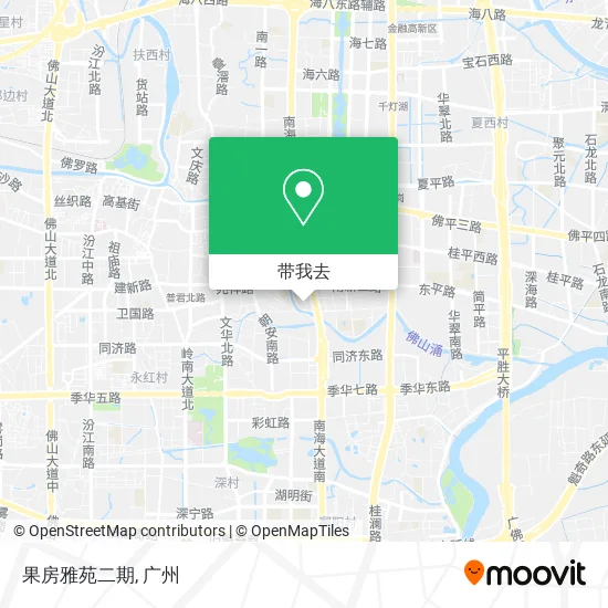果房雅苑二期地图