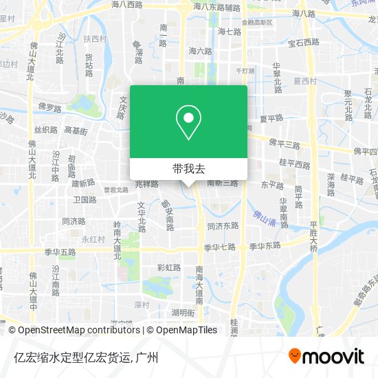 亿宏缩水定型亿宏货运地图