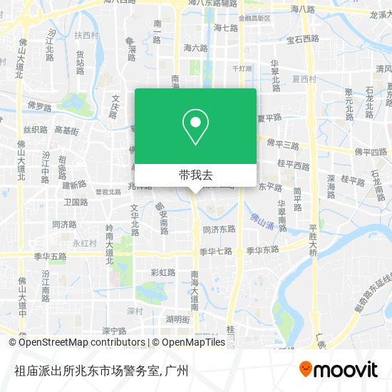 祖庙派出所兆东市场警务室地图