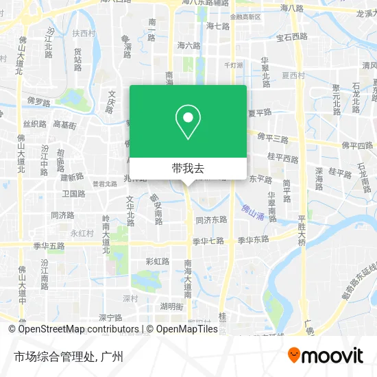 市场综合管理处地图