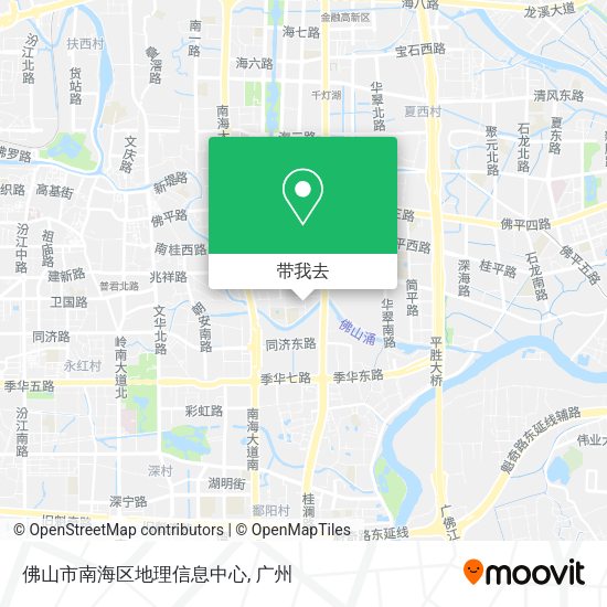佛山市南海区地理信息中心地图