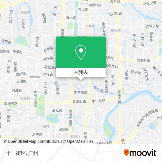 十一街区地图