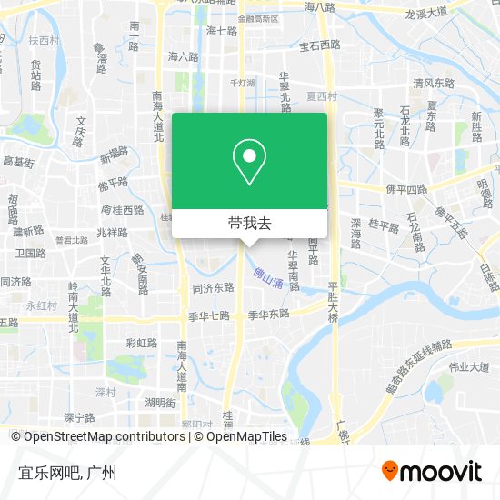 宜乐网吧地图