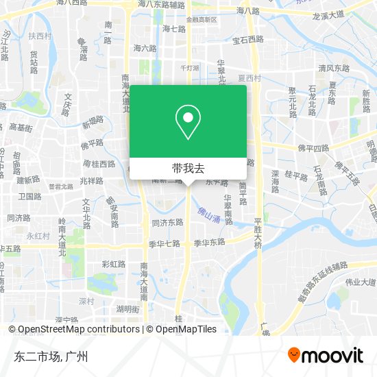 东二市场地图