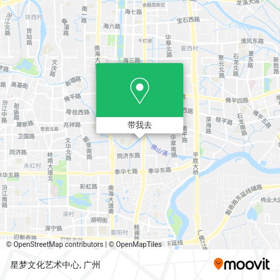 星梦文化艺术中心地图