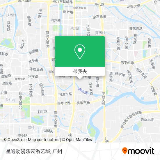 星通动漫乐园游艺城地图