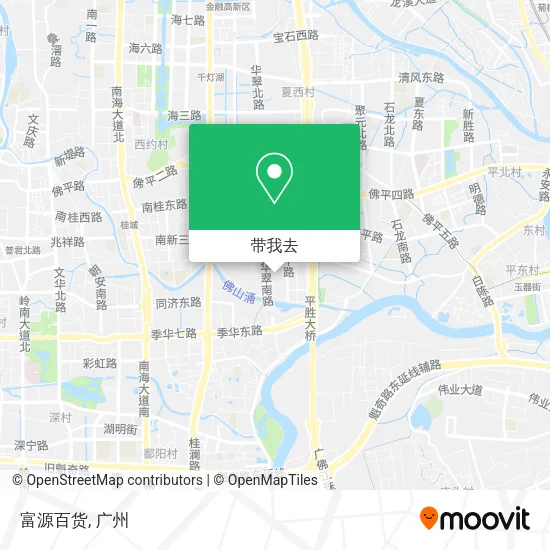 富源百货地图