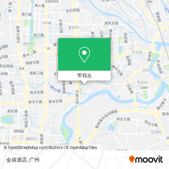 金禧酒店地图