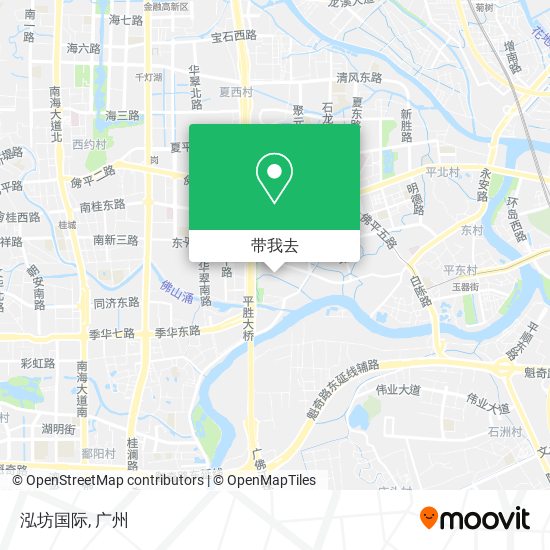 泓坊国际地图