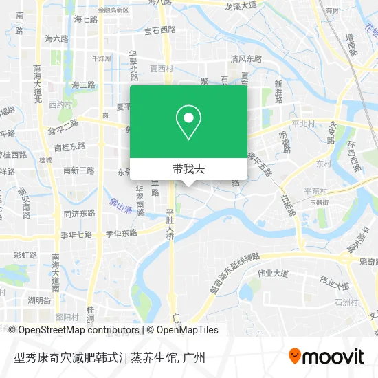 型秀康奇穴减肥韩式汗蒸养生馆地图