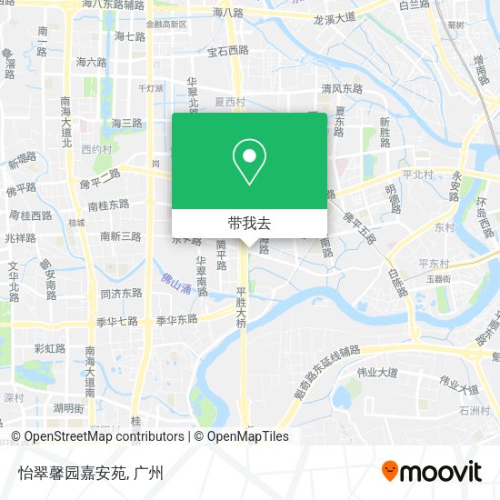 怡翠馨园嘉安苑地图