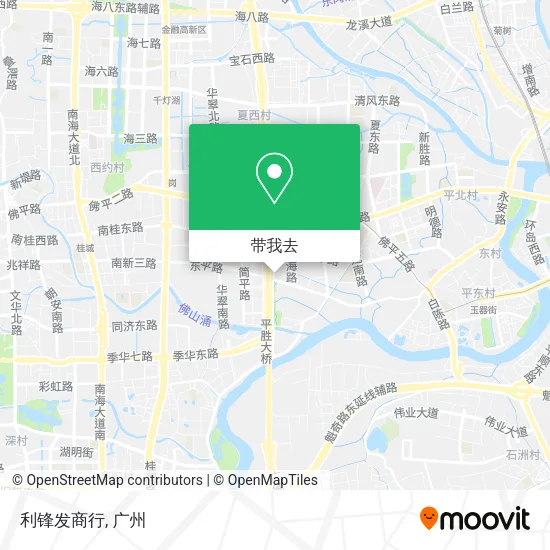 利锋发商行地图