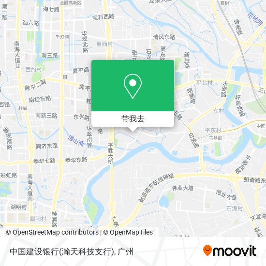 中国建设银行(瀚天科技支行)地图