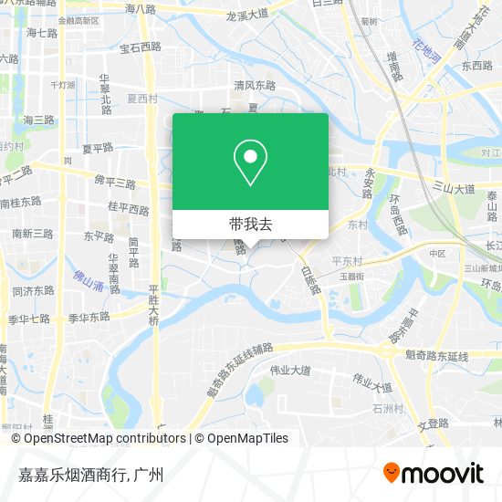 嘉嘉乐烟酒商行地图