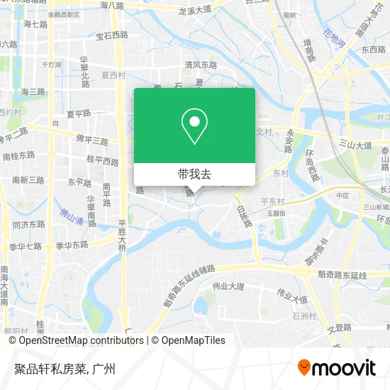 聚品轩私房菜地图