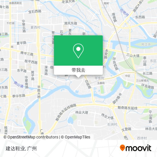 建达鞋业地图
