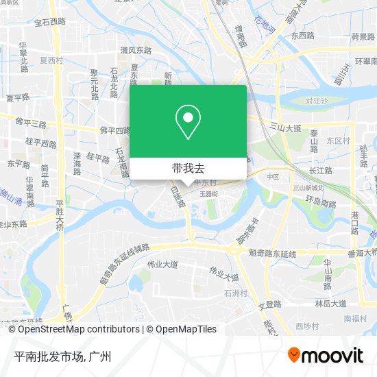 平南批发市场地图
