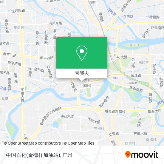 中国石化(金德祥加油站)地图