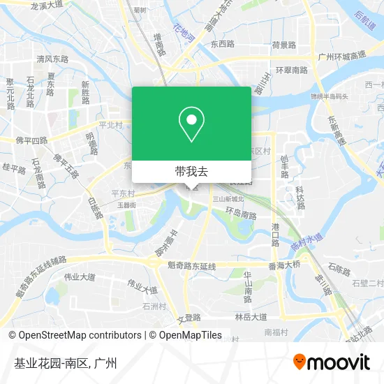 基业花园-南区地图
