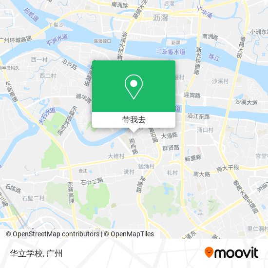 华立学校地图