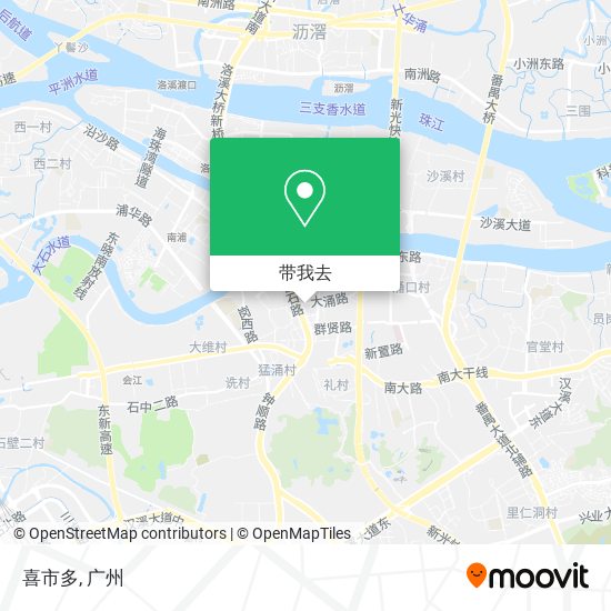 喜市多地图