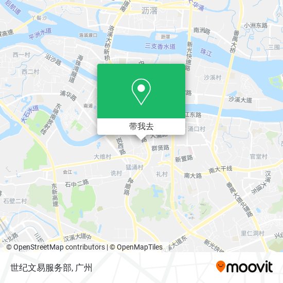 世纪文易服务部地图