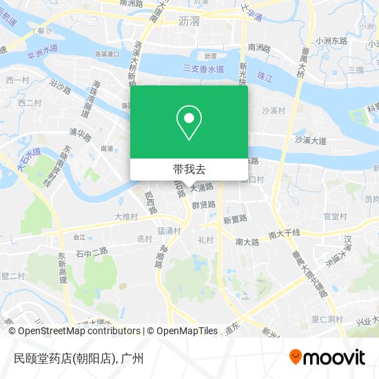 民颐堂药店(朝阳店)地图
