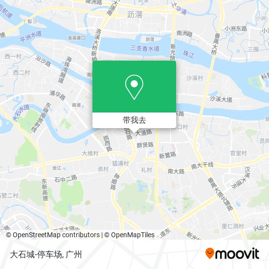 大石城-停车场地图
