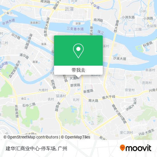 建华汇商业中心-停车场地图