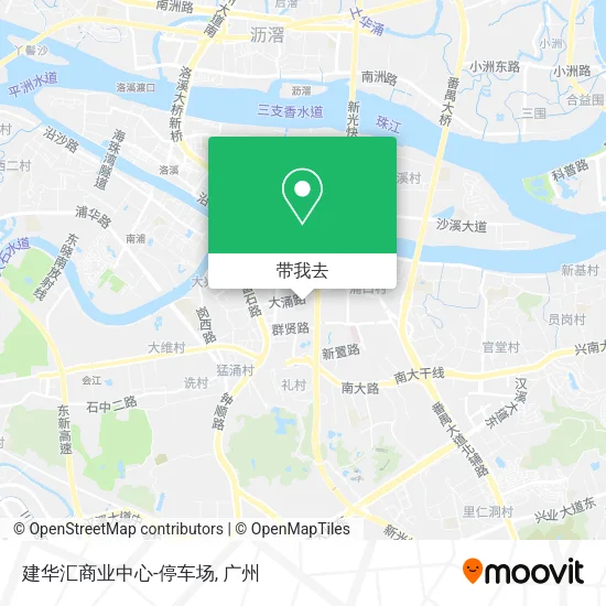 建华汇商业中心-停车场地图