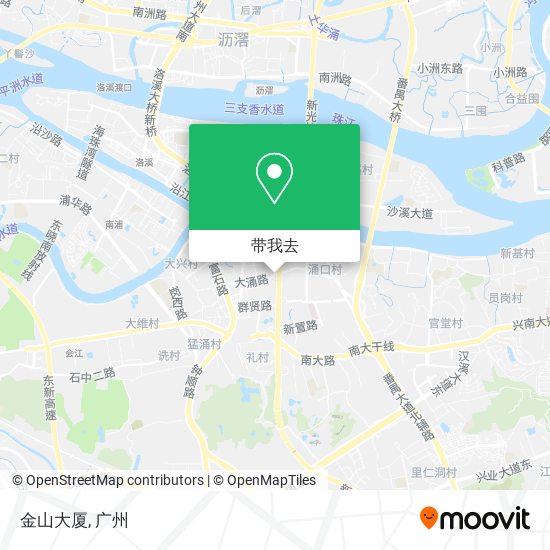 金山大厦地图
