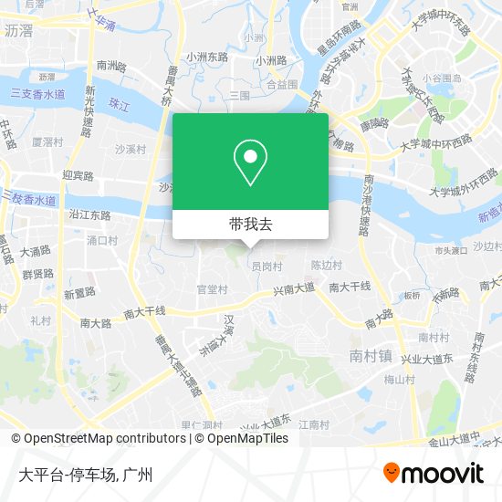 大平台-停车场地图