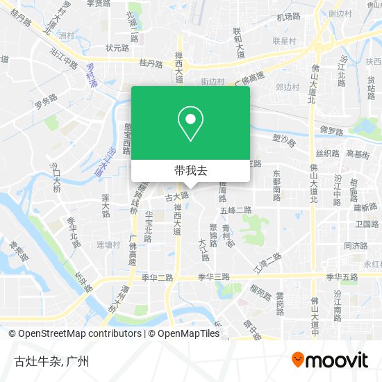 古灶牛杂地图