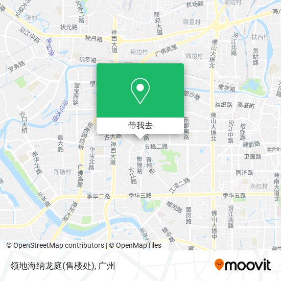 领地海纳龙庭(售楼处)地图