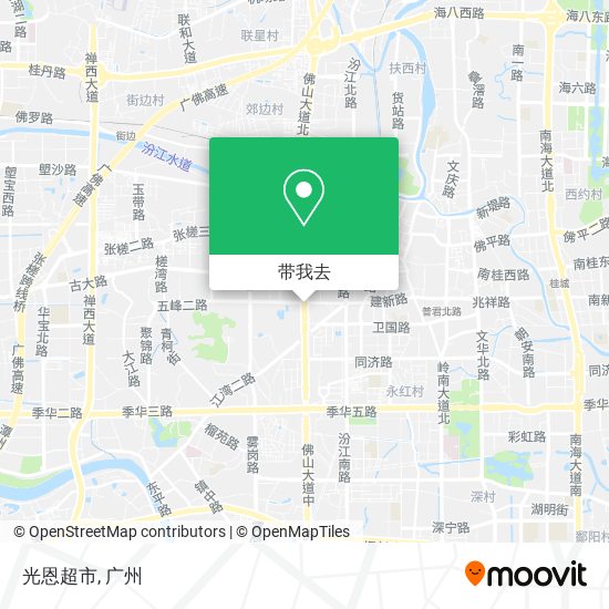 光恩超市地图