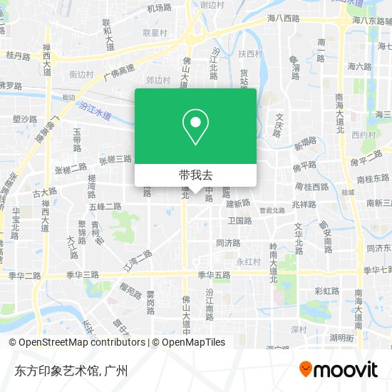 东方印象艺术馆地图