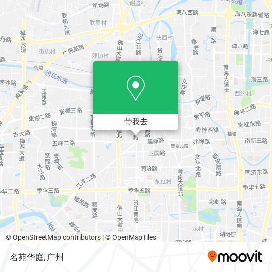 名苑华庭地图