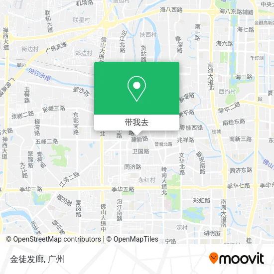 金徒发廊地图